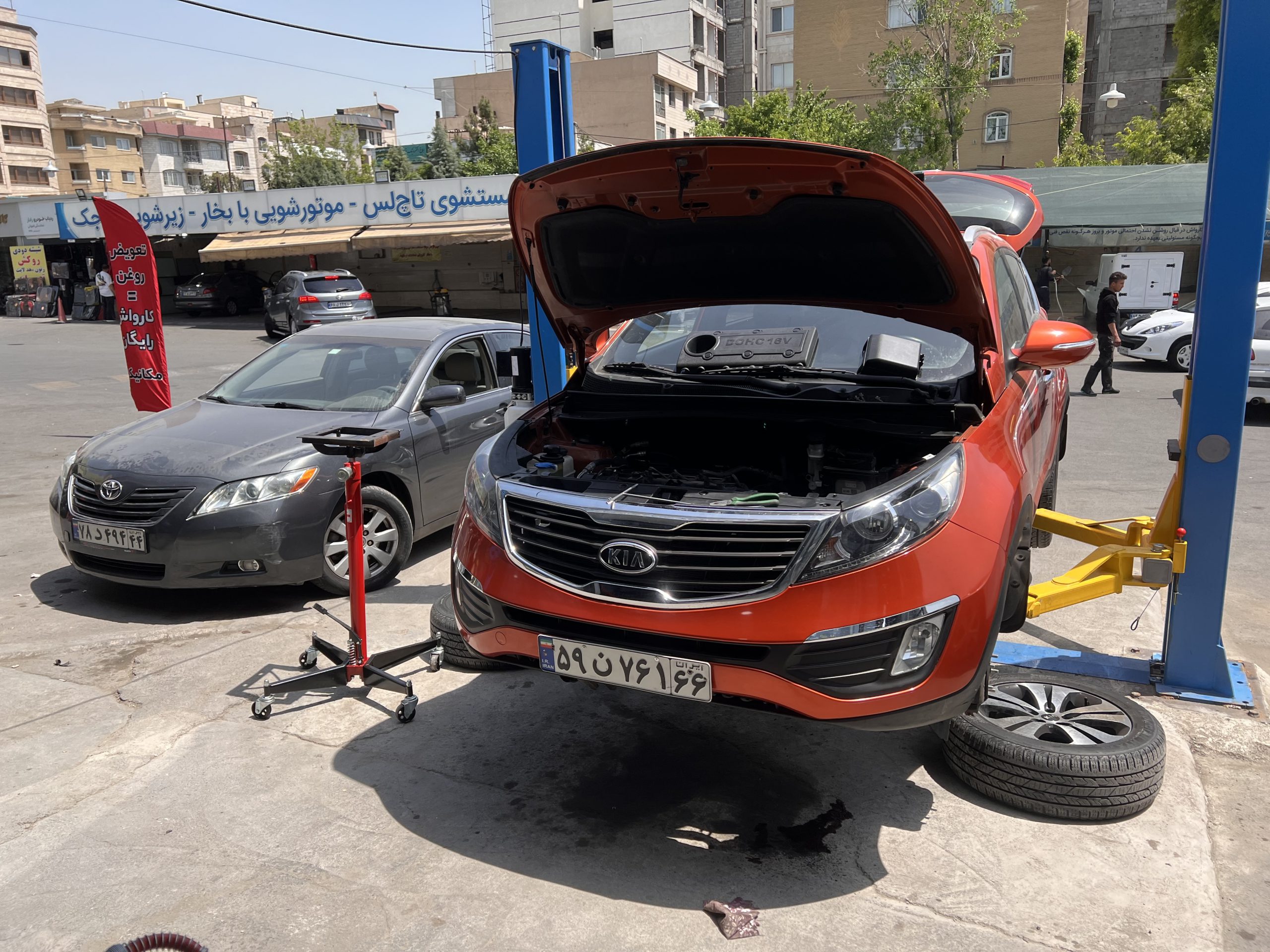 تعمیر گیربکس کیا اسپورتیج در تهران