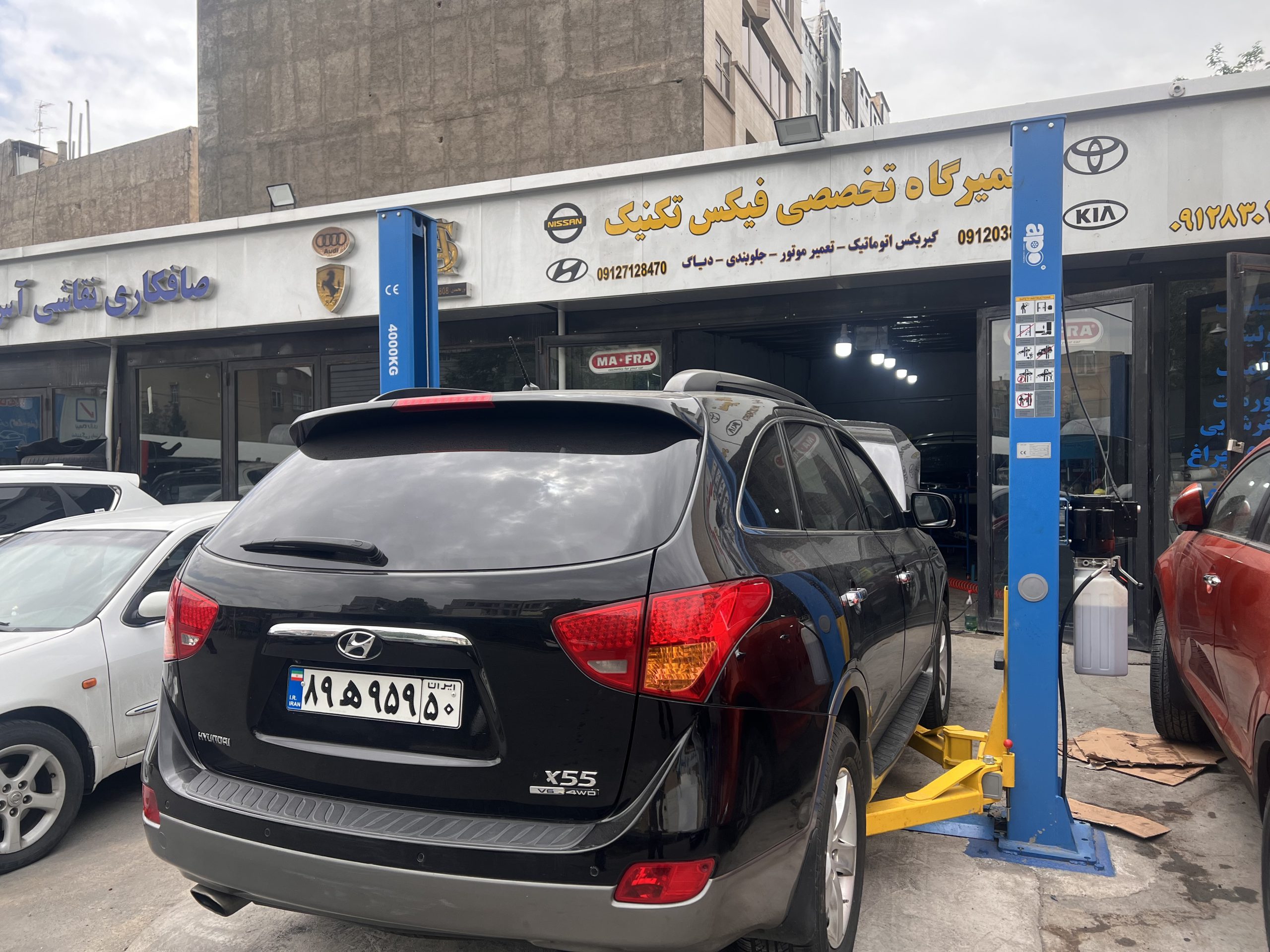 تعمیر گیربکس هیوندای وراکروز در تهران